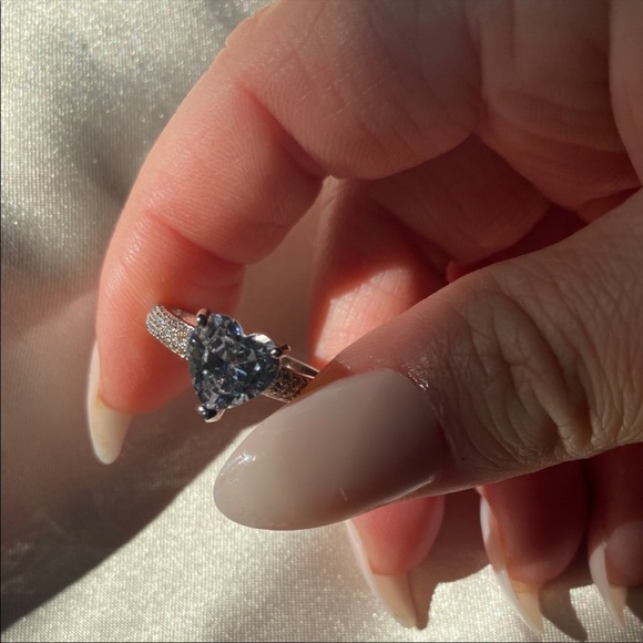 Heart Shape Ring - Women’s Ring - Picture 1 of 3